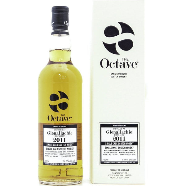 Glenallachie Octave 9 Year Old 2011 (Duncan Taylor) - 70cl 54.6% 0