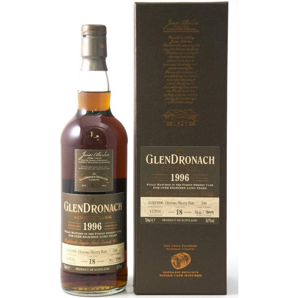 Glendronach 1996 18 Year Old Whisky
