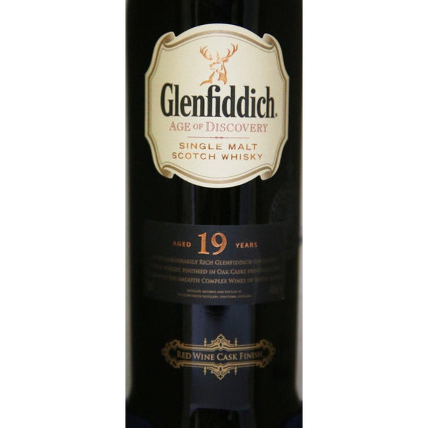 Glenfiddich Age of Discovery Red Wine 19 Year Old Whisky - NO BOX 0