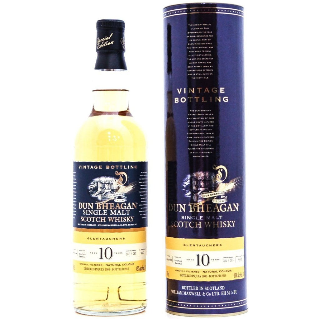 1 B SINGLE MALT SCOTCH WHISKY 10 ANS D'ÂGE 75 cl 43% - N…