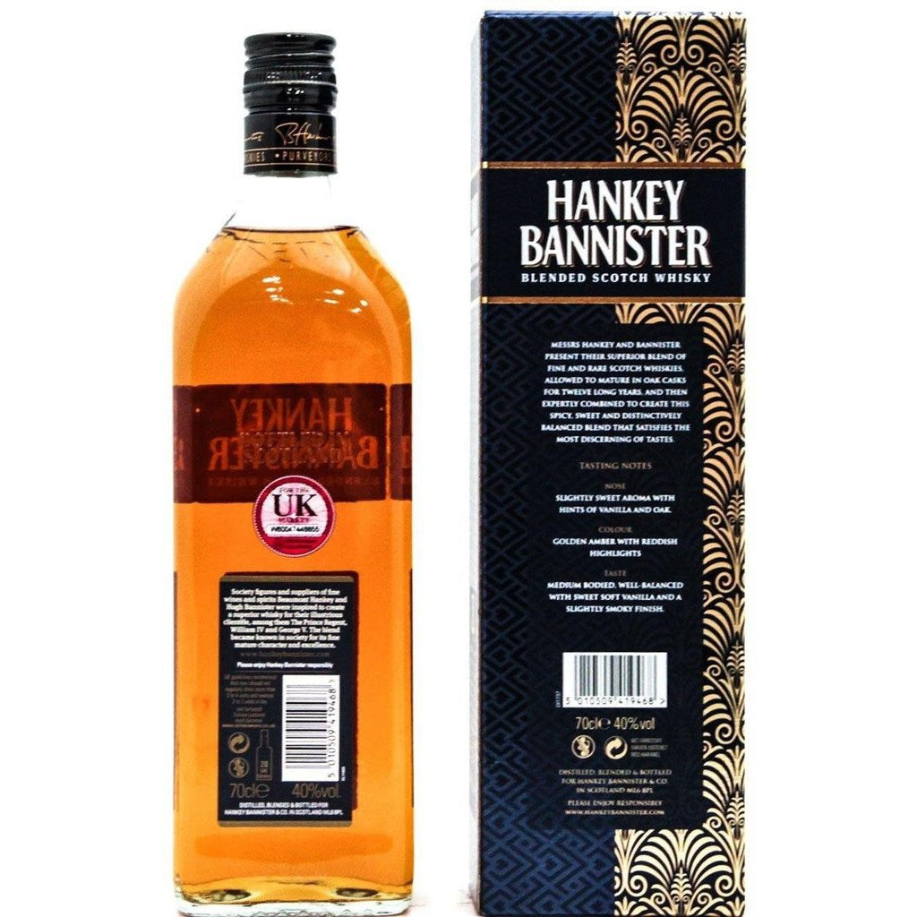 Hankey Bannister 12 Year Old - 70cl 40%