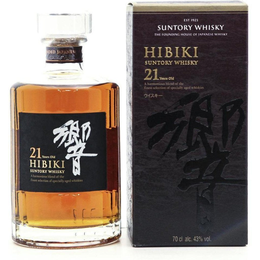 Suntory-Hibiki Hibiki 21 Year Old Japanese Whisky - 70cl 43%