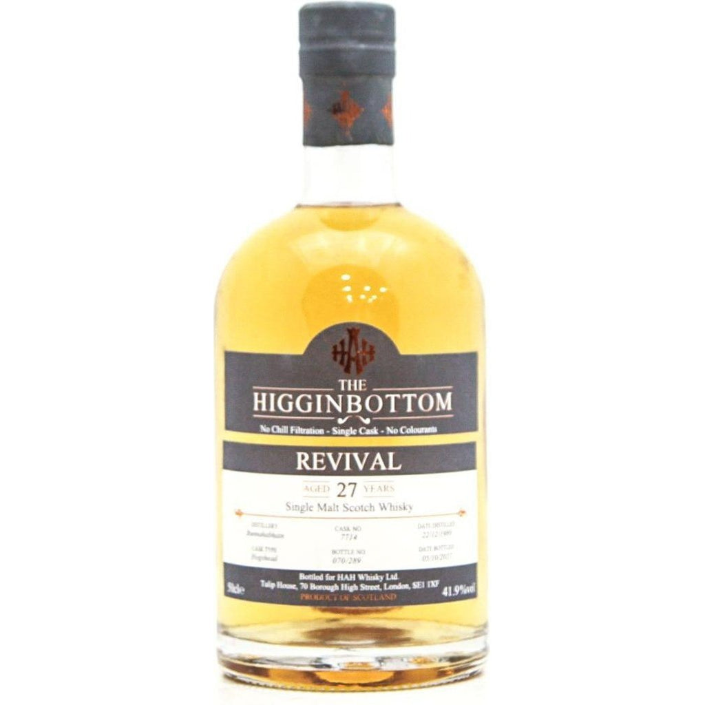 Higginbottom 27 Year Old Bunnahabhain Cask 7714 - 50cl 41.9%