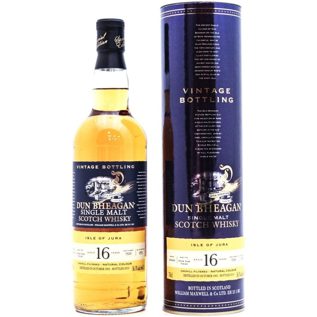 Jura 16 Year Old 2002 (cask 95181) Dun Bheagan (Ian Macleod) - 70cl 56.1%