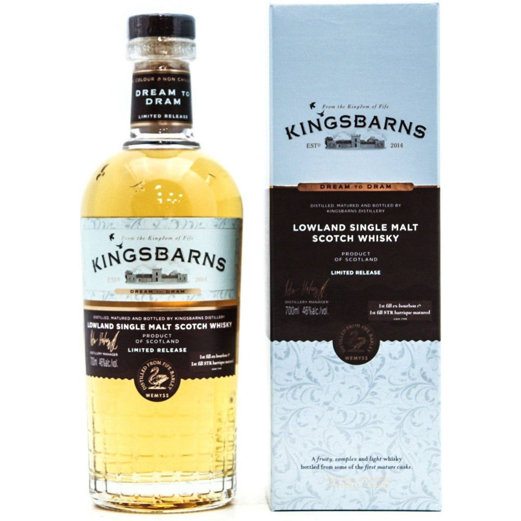 Kingsbarns Dream to Dram Single Malt Whisky - 70cl 46%