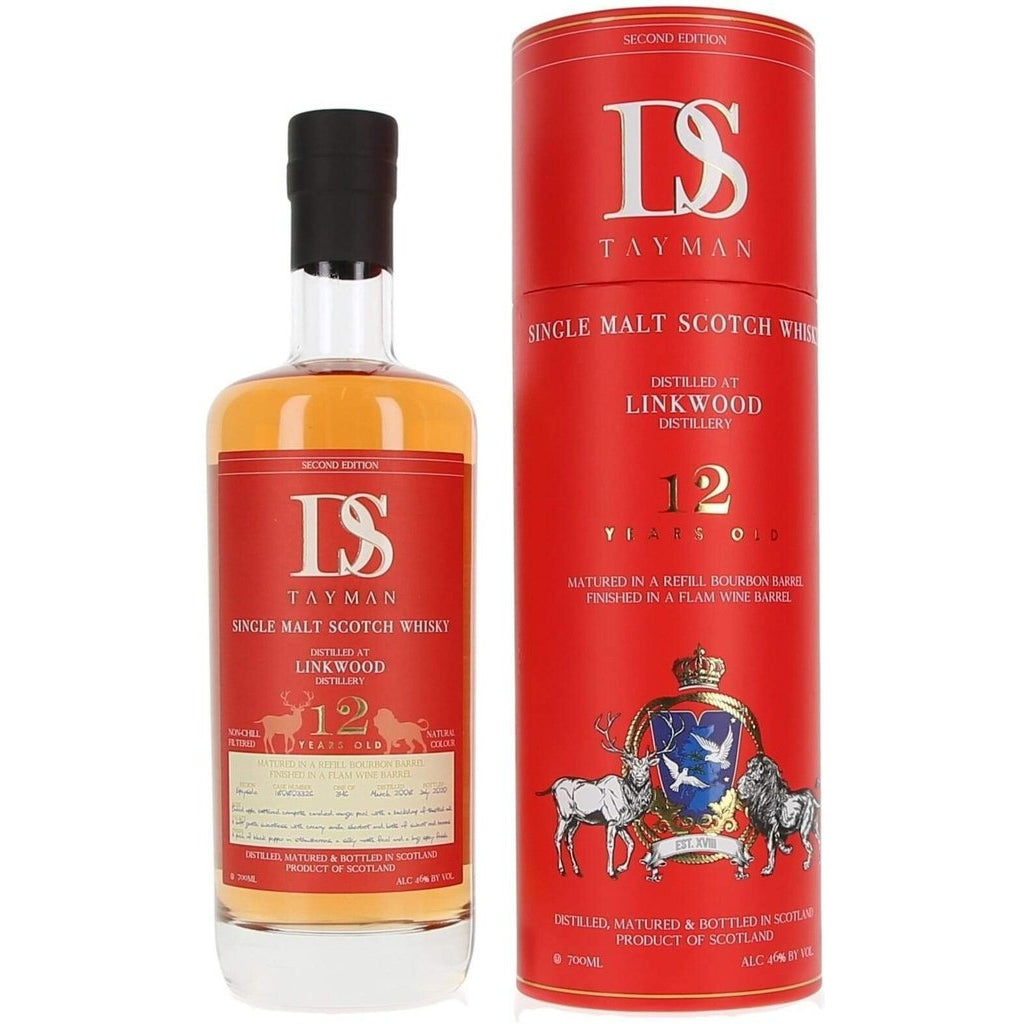 Linkwood 12 Year Old 2008 DS Tayman Single Malt - 70cl 46%