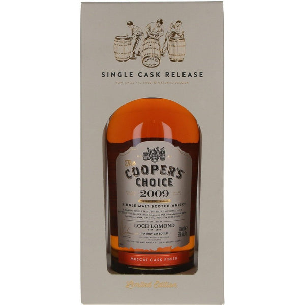 Loch Lomond 10 Year Old 2009 The Coopers Choice Single Malt Scotch Whisky - 70cl 52% 0