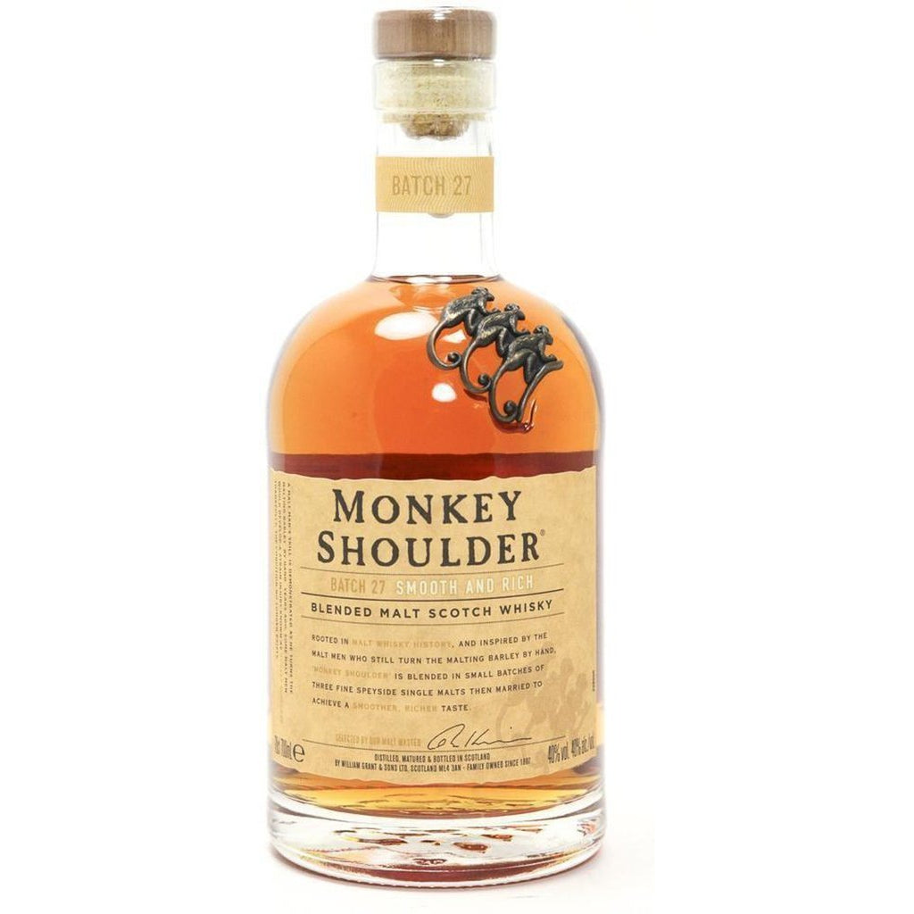 Monkey Shoulder Blended Malt Scotch Whisky - 70cl 40%