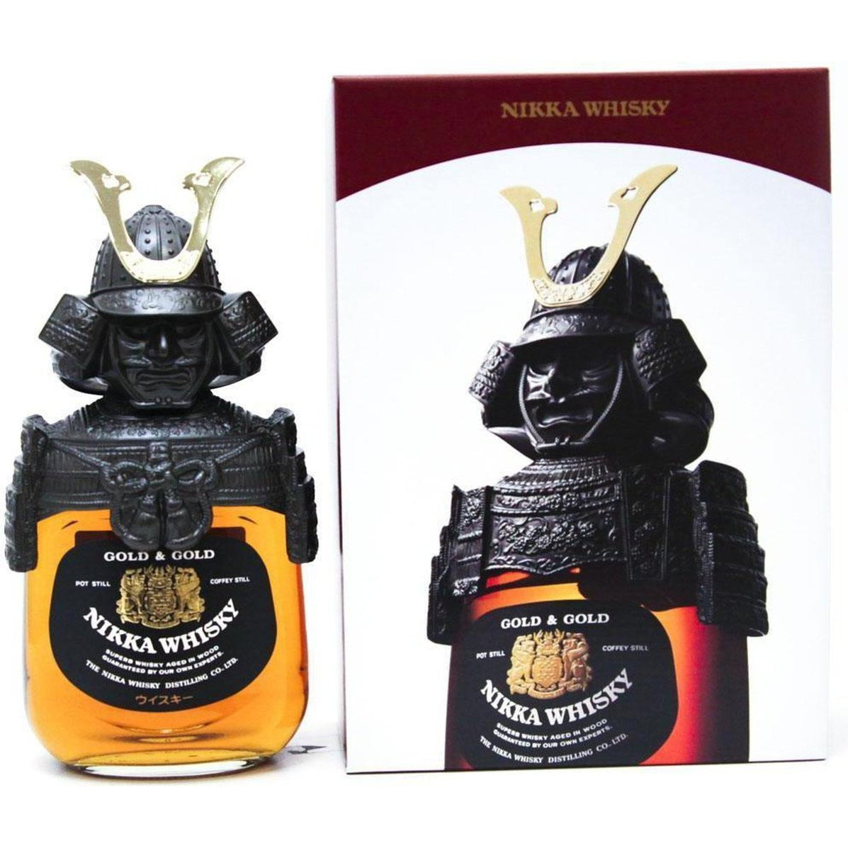 Nikka - Yoichi Nikka Gold and Gold Samurai Edition Japanese Whisky - 75cl 43%