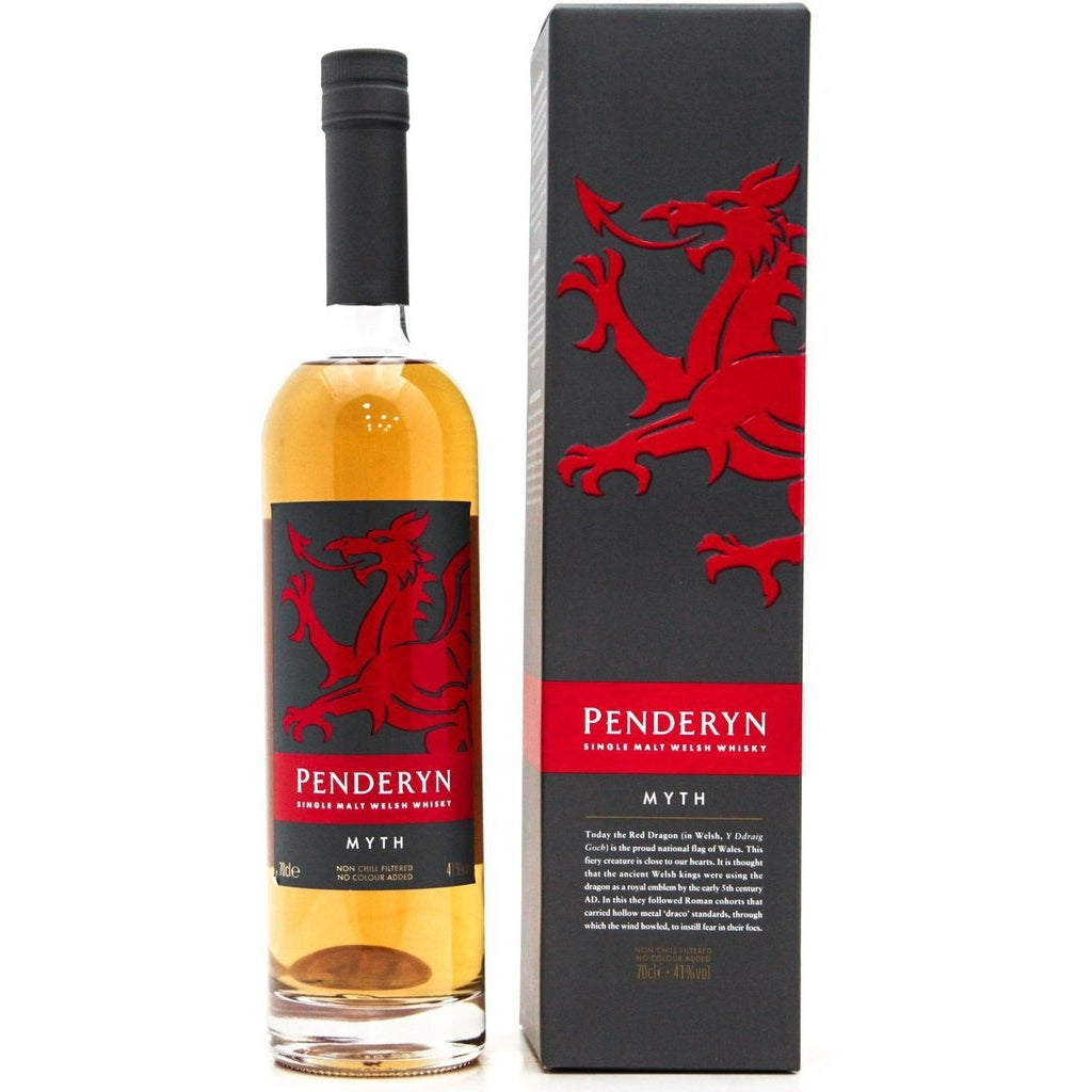 Penderyn Myth Single Malt Welsh Whisky - 70cl 41%