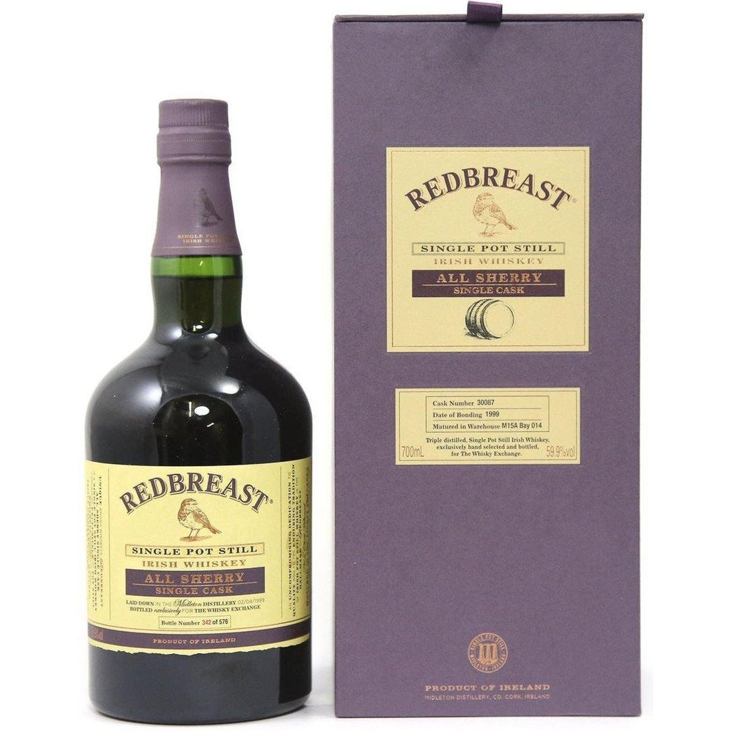 Redbreast 1999 Single Pot Still All Sherry - Whisky Exchange Version - 70cl 59.9%