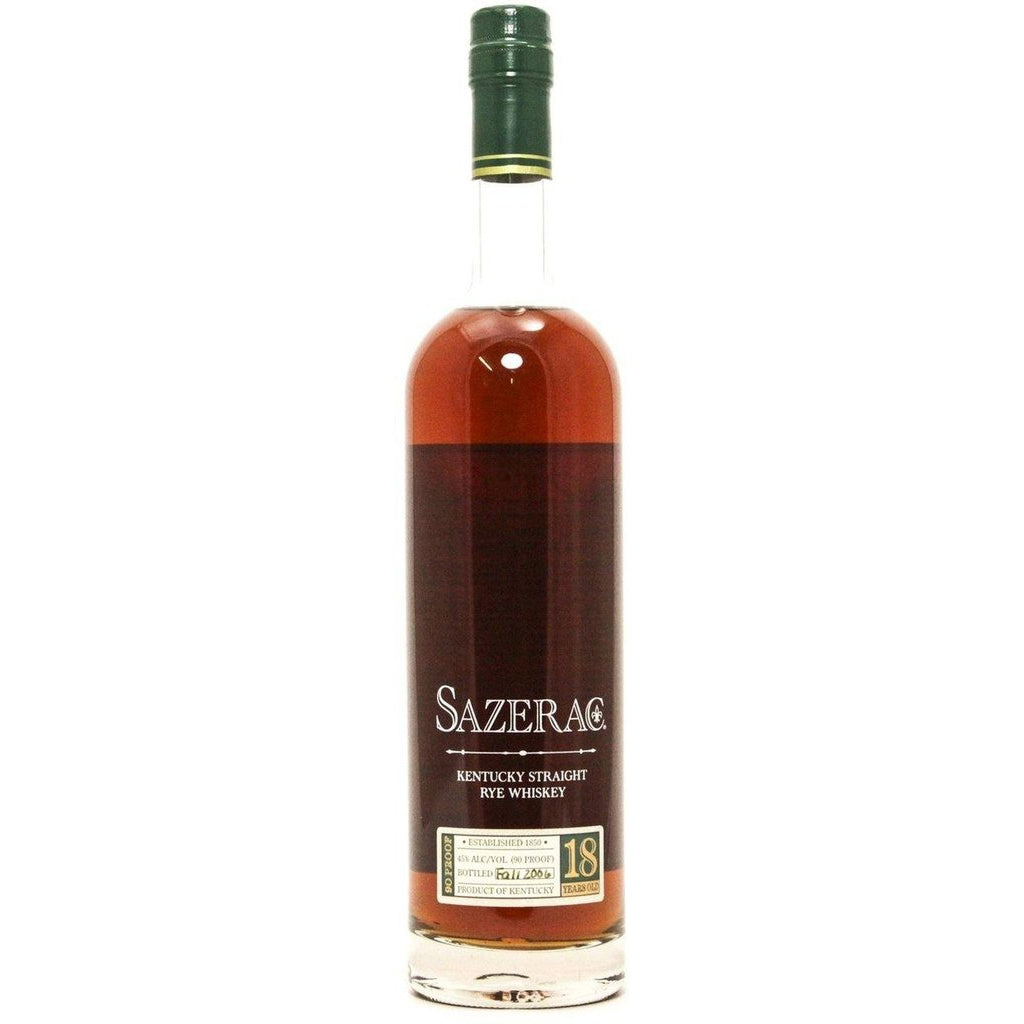 Thomas Handy Sazerac 18 Year Old Rye Whiskey - Fall 2006