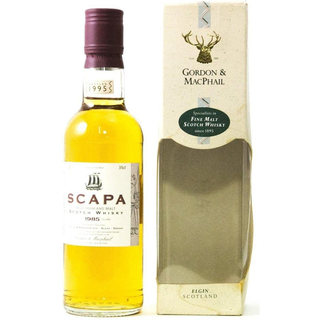 Scapa - 1985 - 10 Year Old - Gordon and MacPhail 35cl Whisky