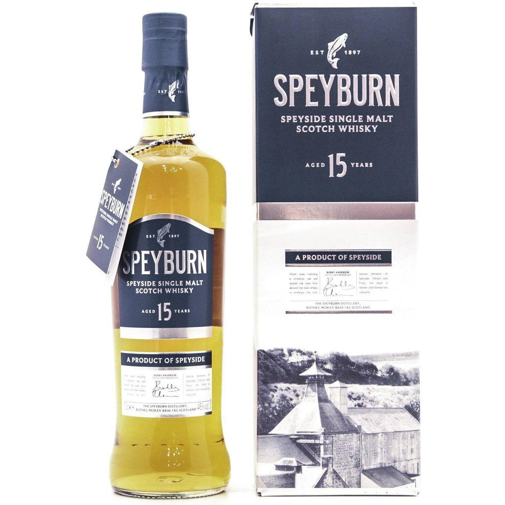 Speyburn 15 Year Old Single Malt Scotch Whisky - 70cl 46%