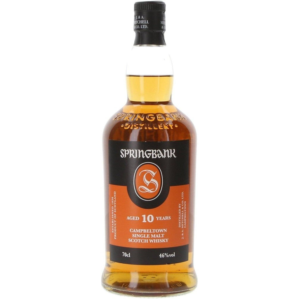 Springbank 10 Year Old Single Malt Scotch Whisky - 70cl 46%