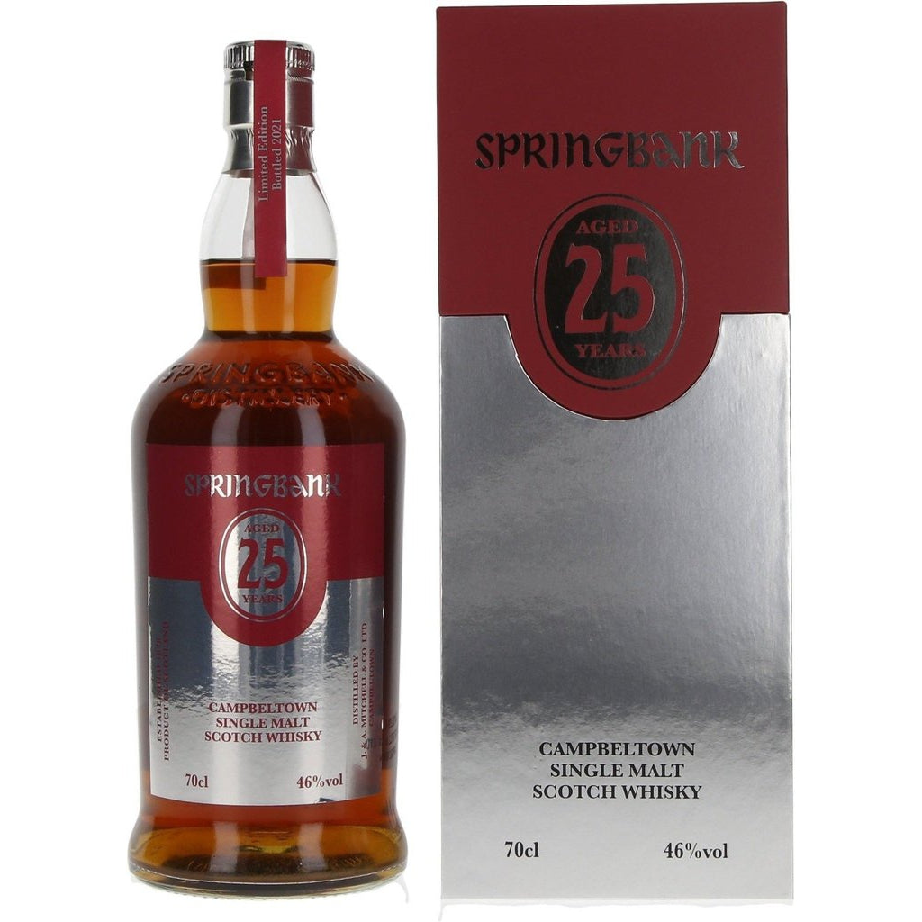 Springbank 25 Year Old 2021 Limited Release - 70cl 46%