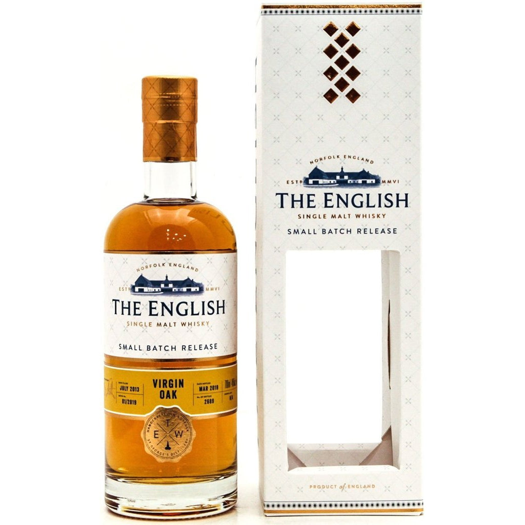 The English Virgin Oak Cask Single Malt Whisky - 70cl 46%