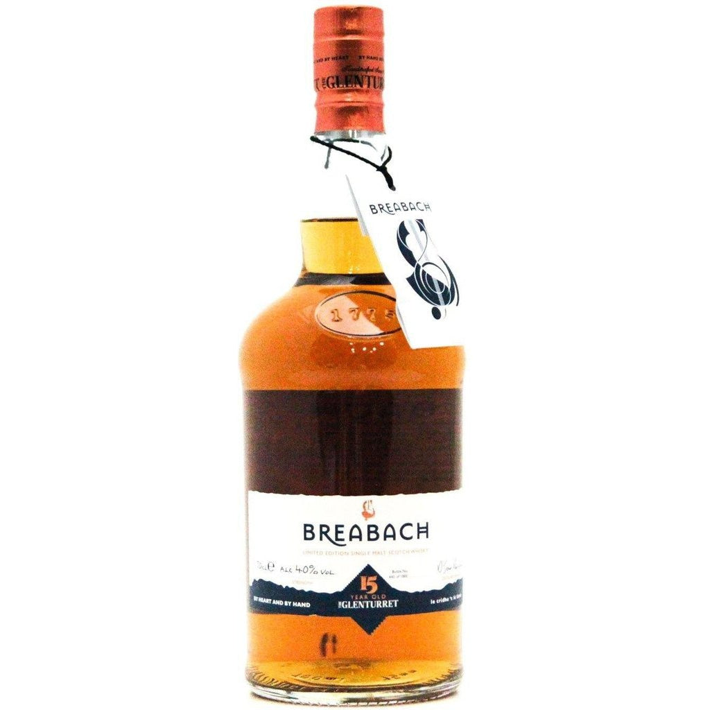 The Glenturret Breabach 15 Year Old Single Malt Scotch Whisky - 70cl 40%