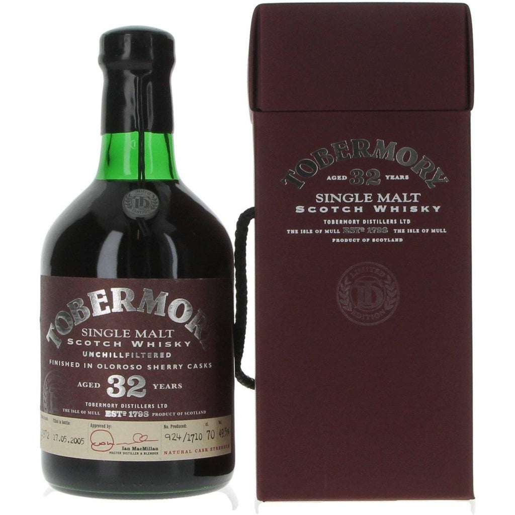 Tobermory 32 Years Old 1972 - 70cl 49.5%