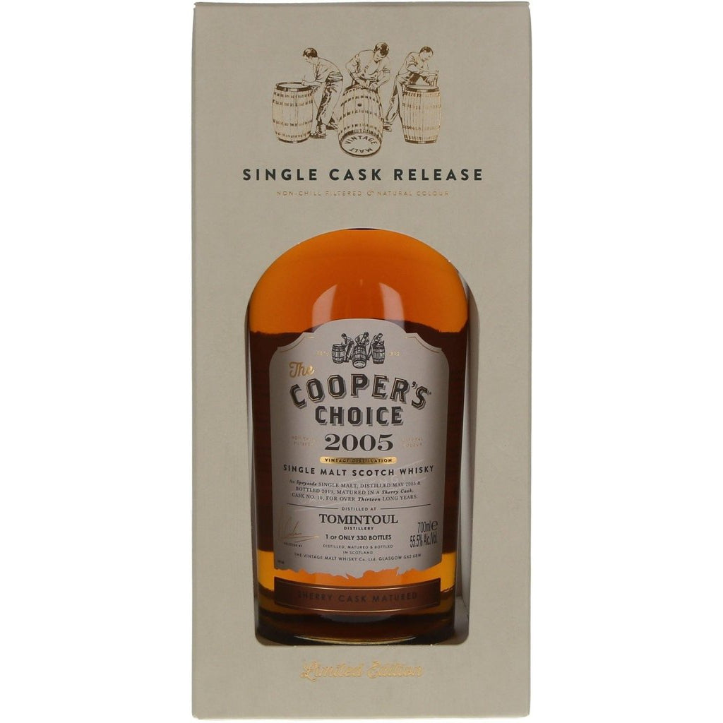 Tomintoul 13 Year Old 2005 Cask 10 The Cooper’s Choice - 70cl 55.5%