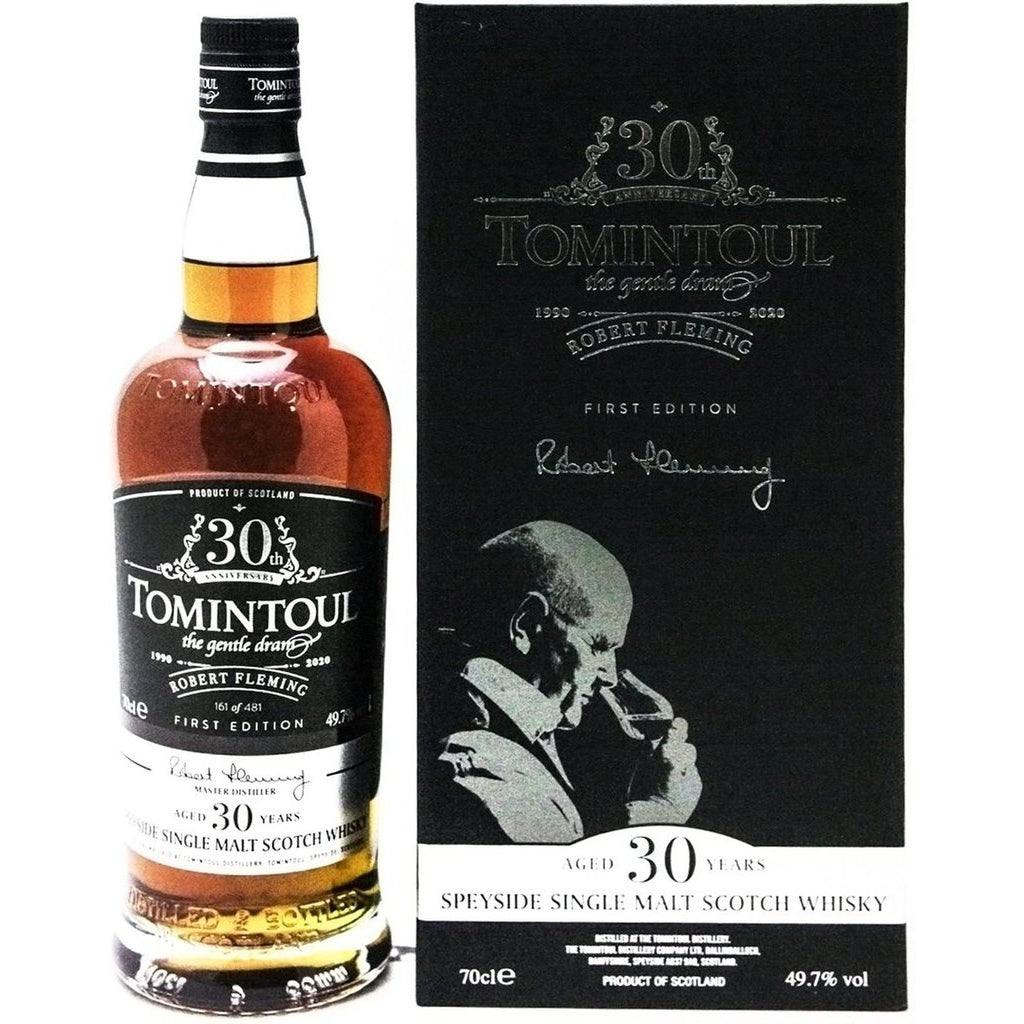 Tomintoul 30 Year Old Robert Fleming 30th Anniversary 1990 - 70cl 49.7