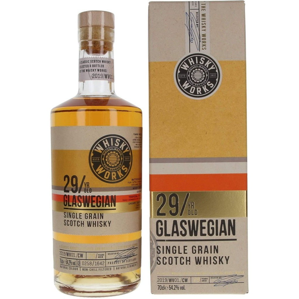 Whisky Works Glaswegian 29 Year Old - 70cl 54.2%