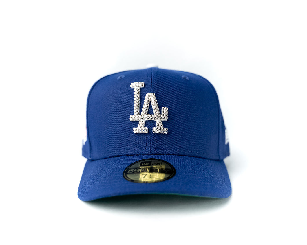 dodgers world series side patch hat