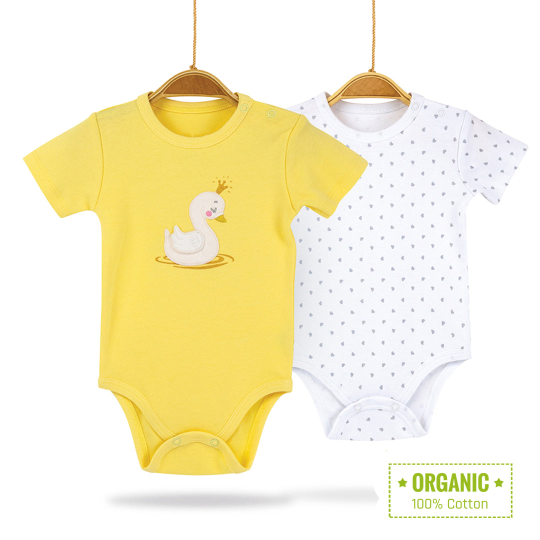 Organic Cotton Baby Girl Body, Non-Toxic Chemical-Free Baby Clothes ...