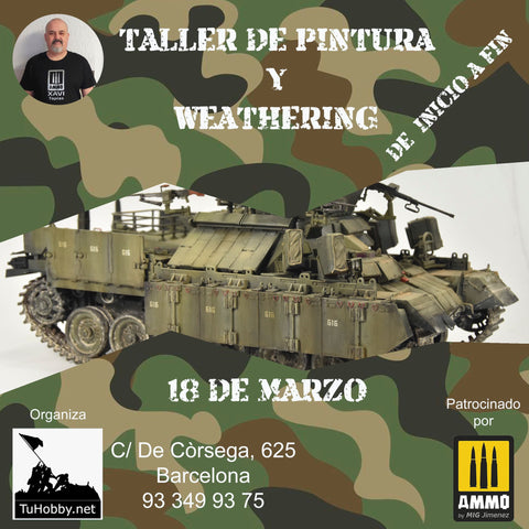 Taller de pintura y weathering de principio a fin AMMO