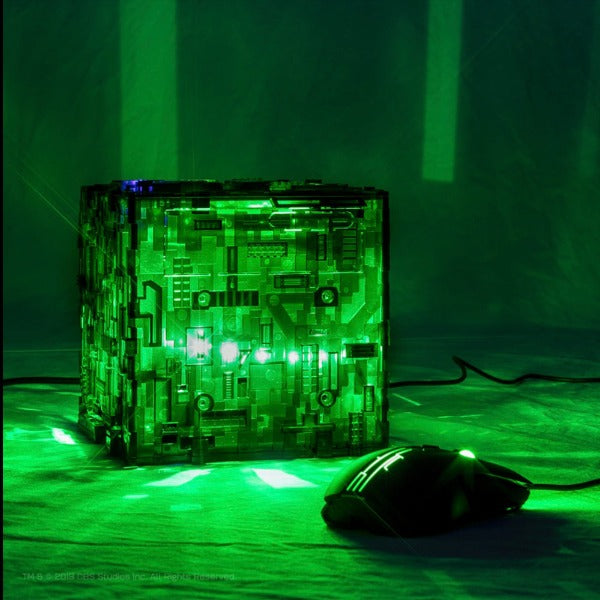 Star Trek Borg Micro Cube in Translucent color option | Borg Cube Computers and Cases 
