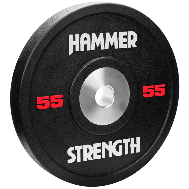 Hammer Strength Urethane Black Bumpers
