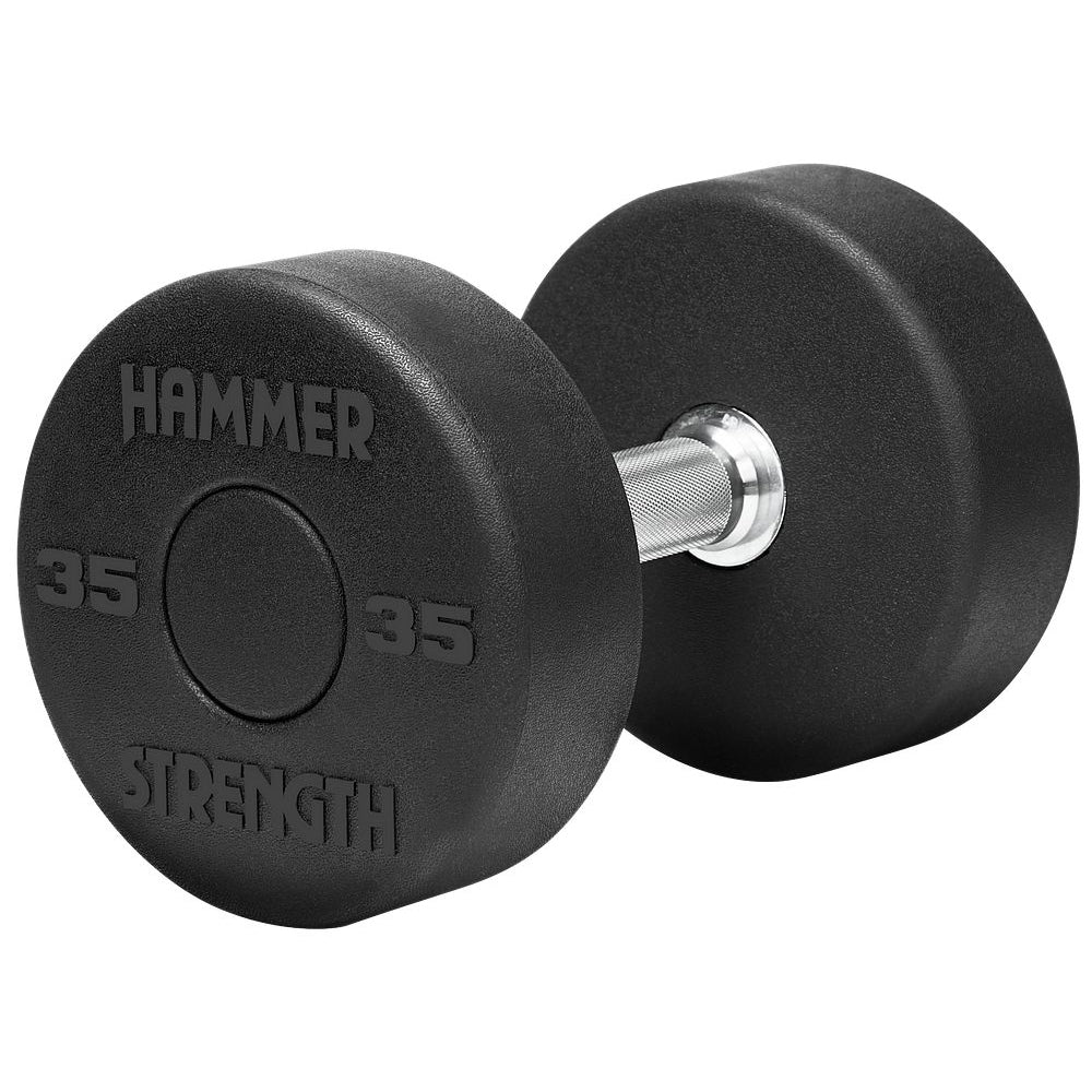 Round Rubber Dumbbells Hammer Strength