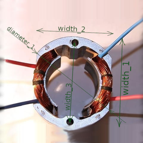 Как правильно замерить статор перед заказом