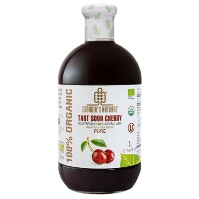 Georgia's Natural Organic Tart Sour Cherry Juice 1L I Big Ben Specialty Food 