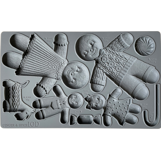 Holly Lane 6 x 10 IOD Decor Mould – Cottle and Gunn