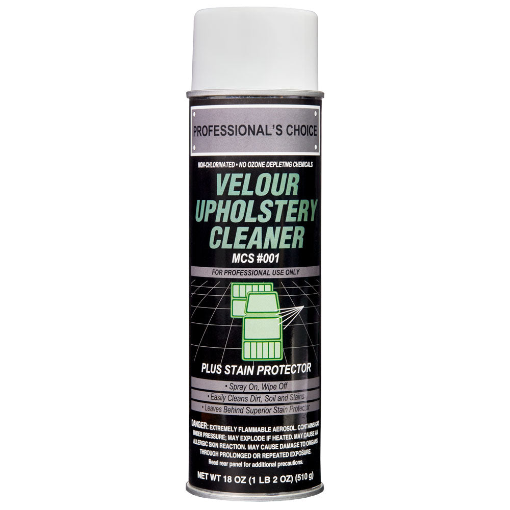 Professional's Choice Velour Upholstery Cleaner – Horvath Chemical & Supply