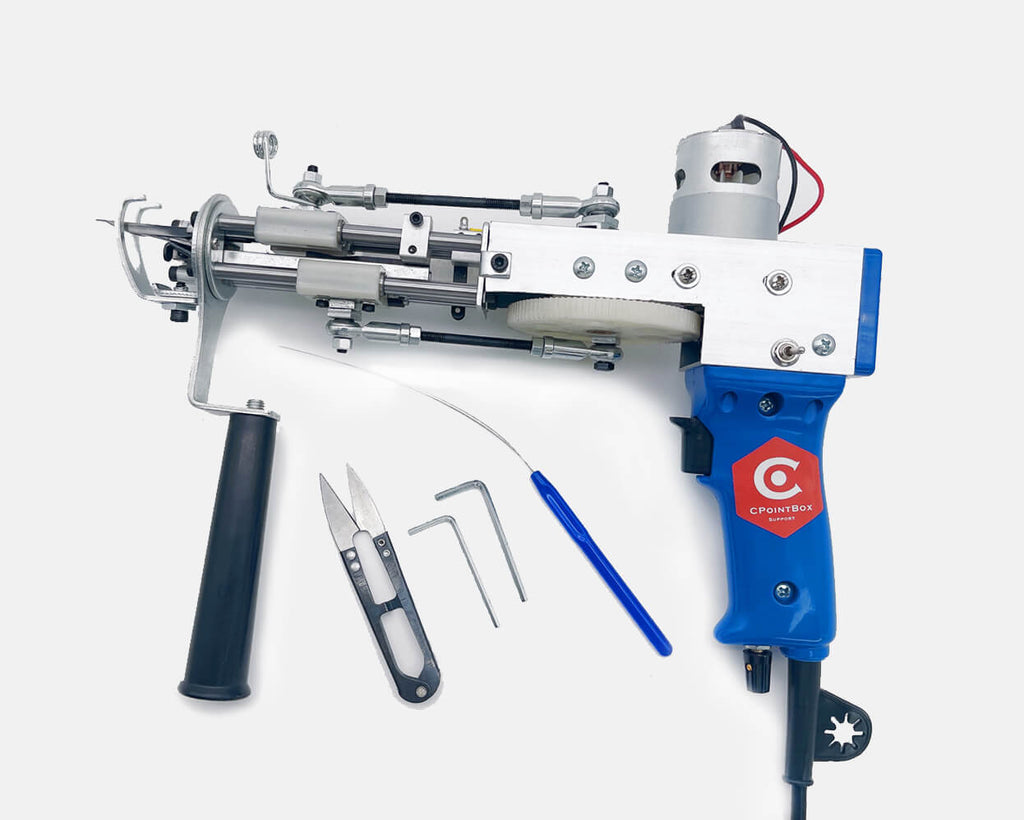 2022 New KRD-III Cut Loop Pile Tufting Gun, 2 IN 1 Handmade Tufting Machine  