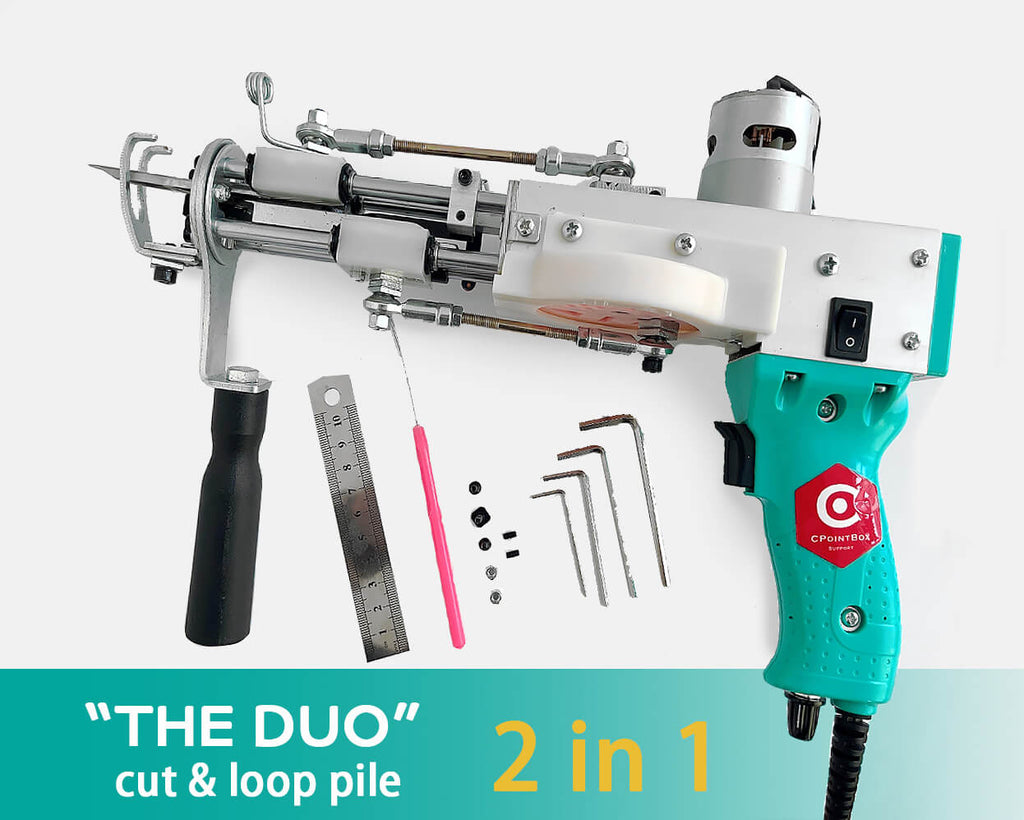 Tufting machine Cut and Loop Pile ZQ-II – Tuftingshop