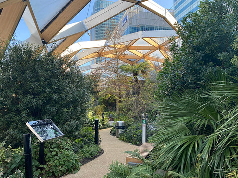crossrail place roof garden