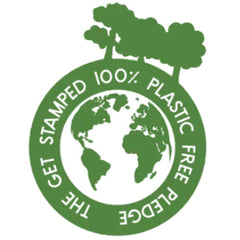 Get Stamped 100% plastic free pledge