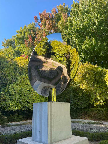 Sculpture by Anish Kapoor in Serralves Foundation, Porto