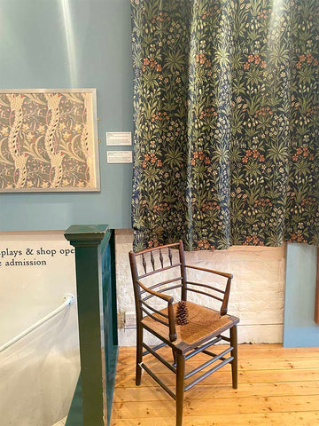 Inside the William Morris Society at Kelmscott House, Hammersmith