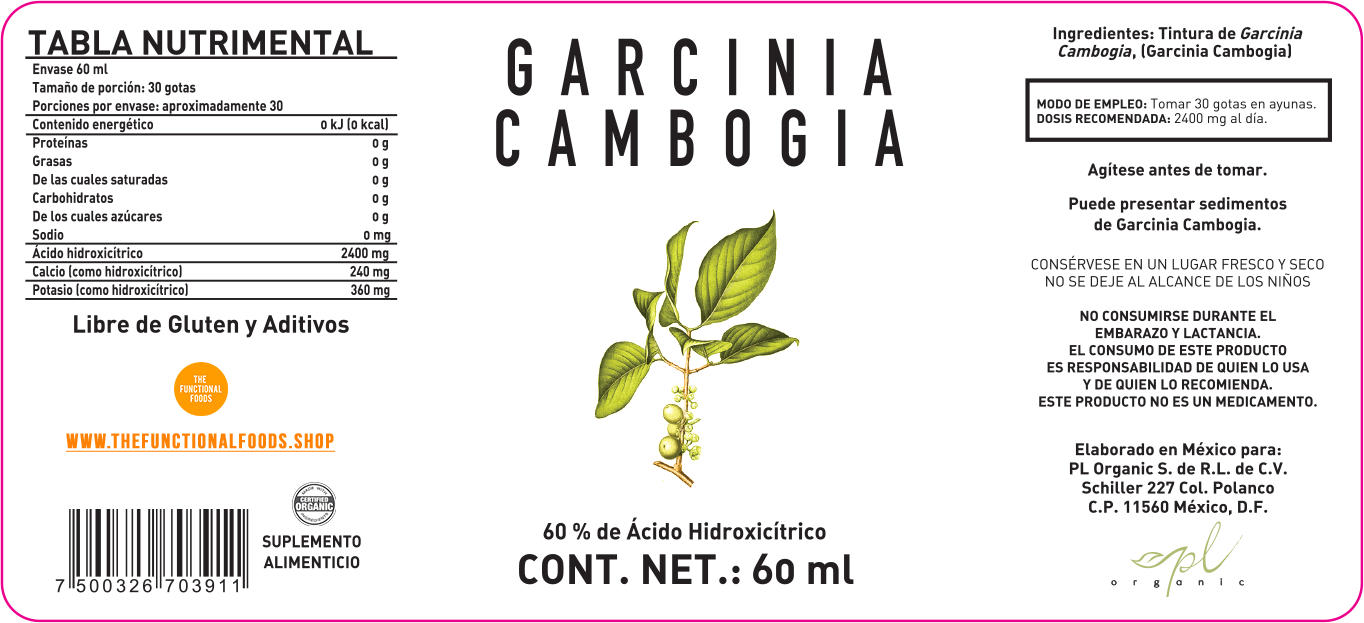 Garcinia Cambogia Orgánica