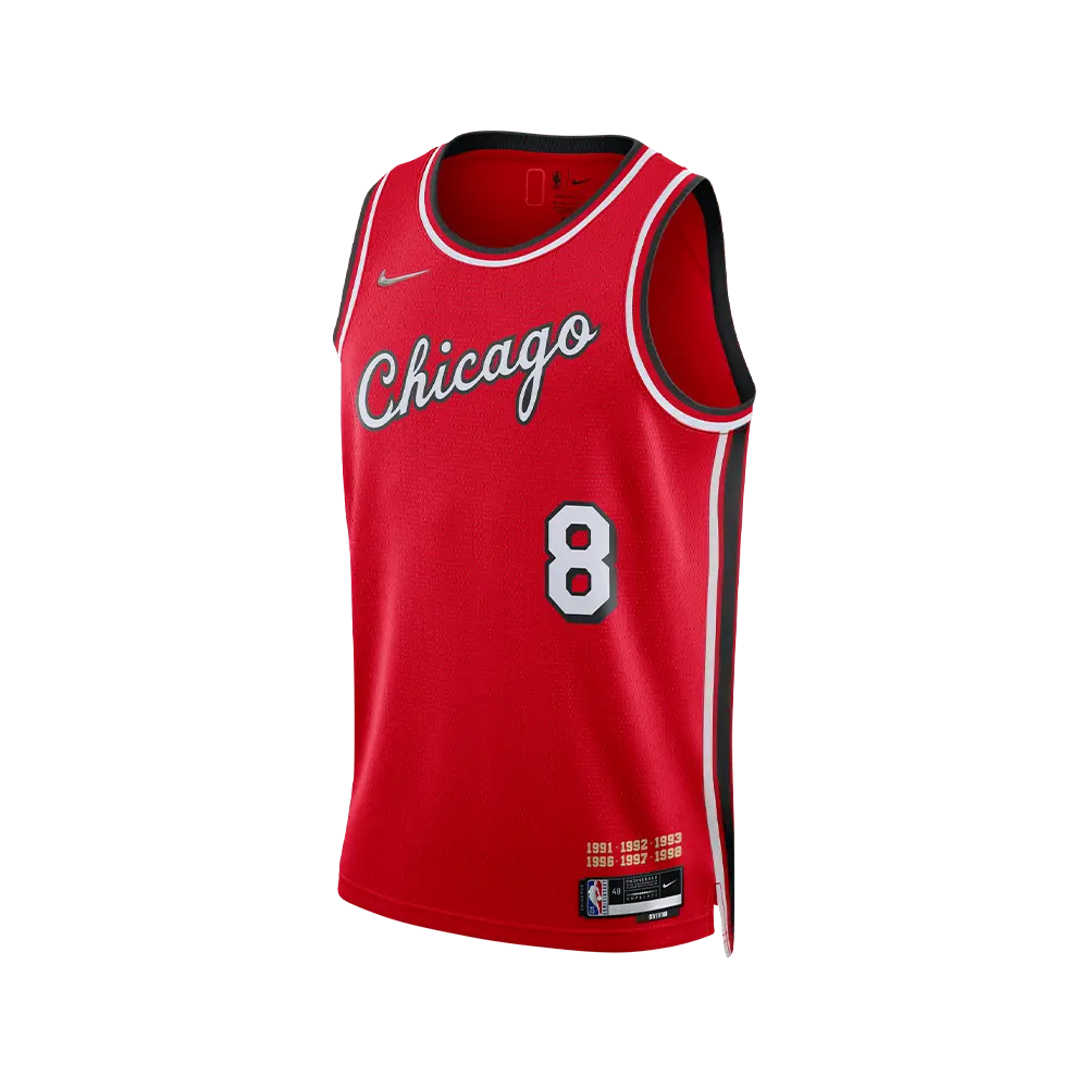 City Edition 2019-2020 Chicago Bulls Light Blue #8 NBA Jersey,Chicago Bulls