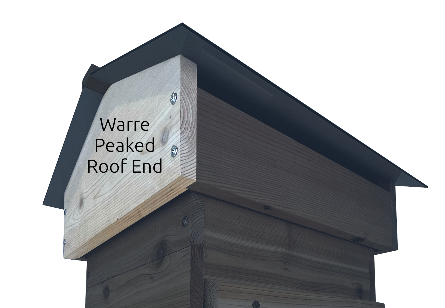 Replacement Warre Peaked Roof Ends