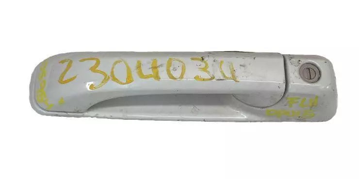 2009 2023 DODGE RAM DOOR HANDLE OUTSIDE FRONT LEFT SIDE WHITE OEM 1GH21GW7AD