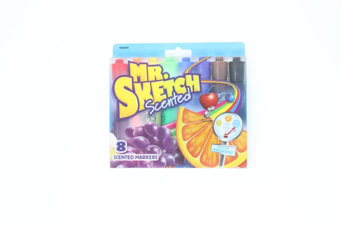 Mr. Sketch Scented Twistable Colored Pencils, Assorted Lead/Barrel Colors,  12/Pack (1951336)