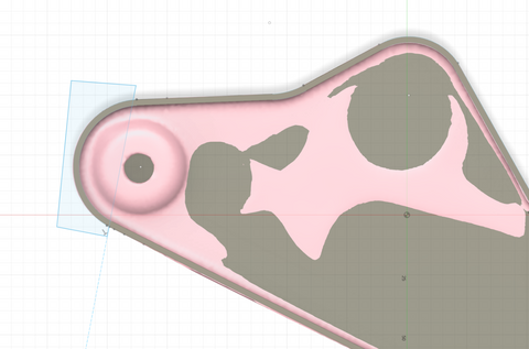 Cutting down excess extrusions when converting a complex 3D model into a CAD model