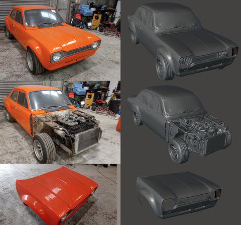 3d car scanning