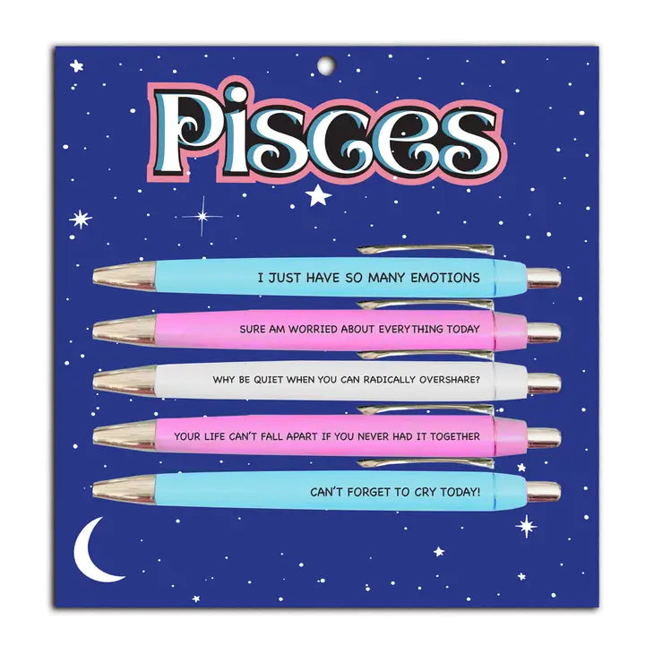 Leo Pen Set (astrology, zodiac, funny, gift, friend)